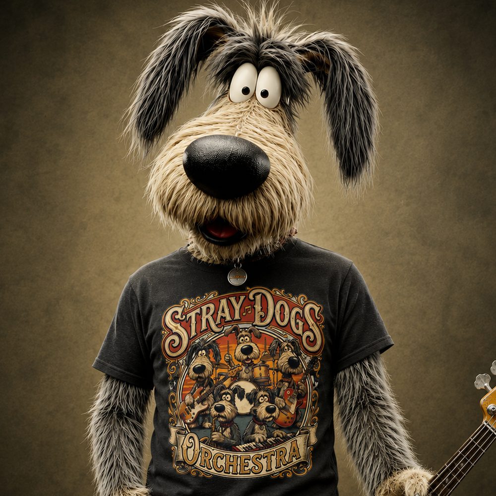 Stray Dogs Orchestra Illustration